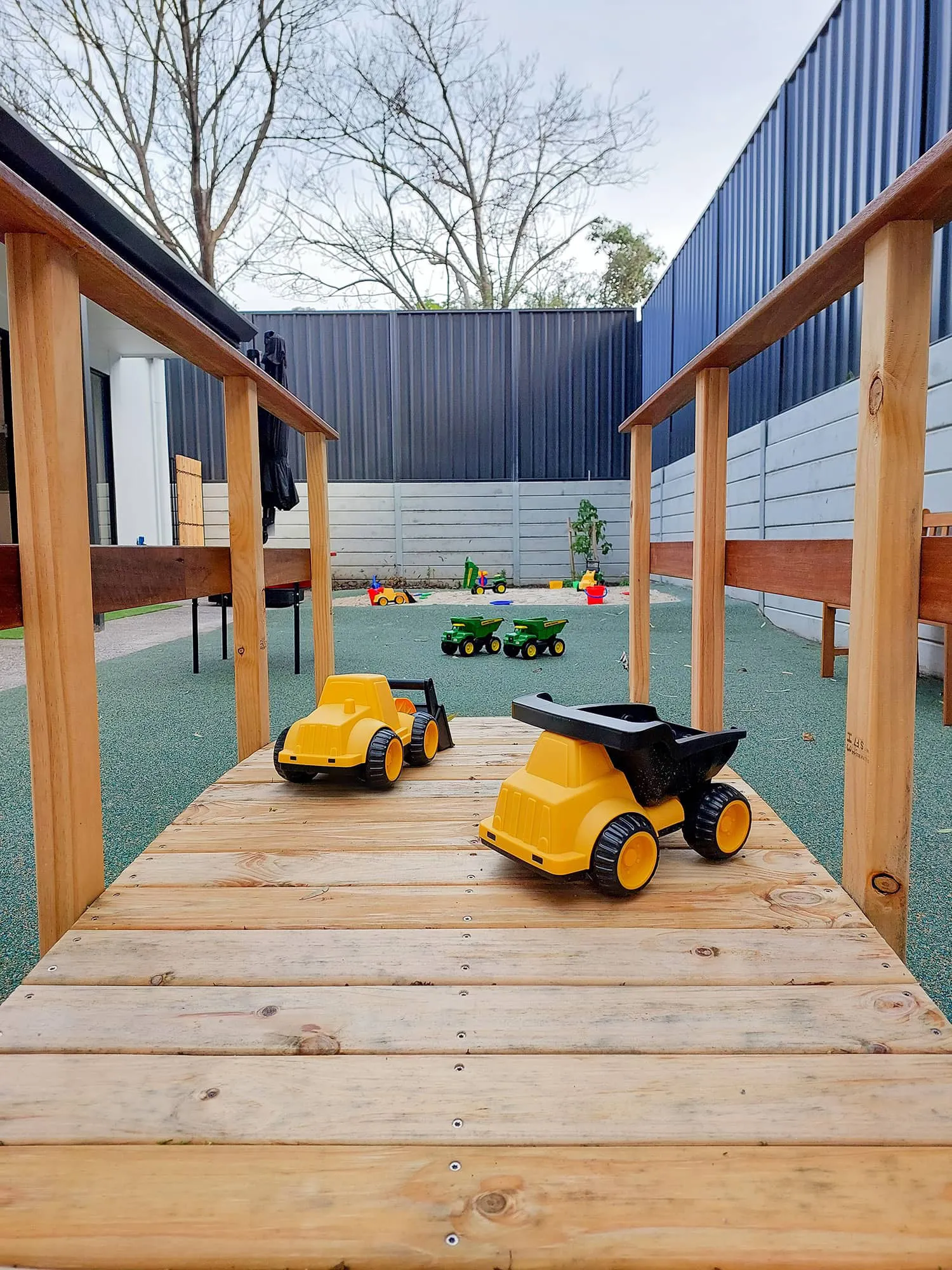 Toys for natural play in a learning environment at Beyond.